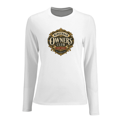 Rhodesian Ridgeback Owners Club Women's Long-Sleeve T-shirt - Hobbster