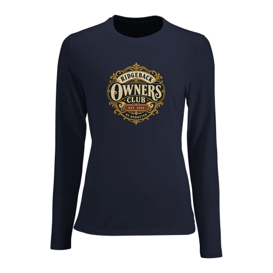 Rhodesian Ridgeback Owners Club Women's Long-Sleeve T-shirt - Hobbster