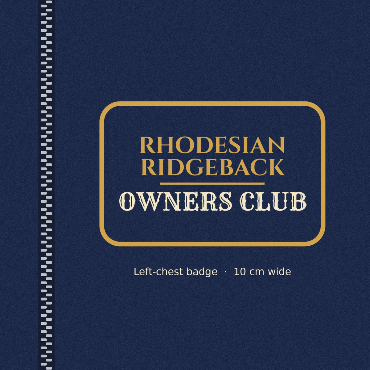 Rhodesian Ridgeback Owners Club Women's Zip Hoodie - Hobbster