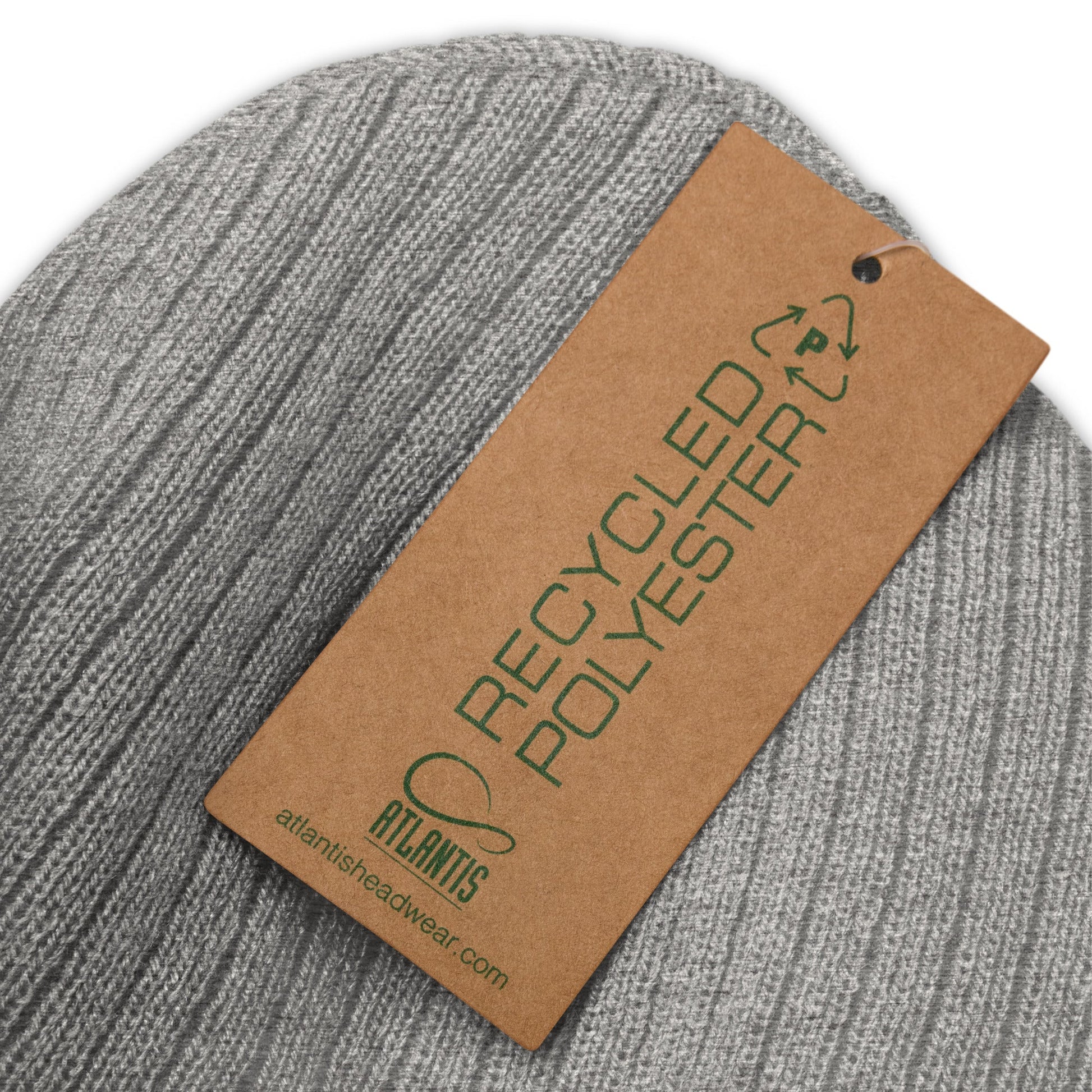 Ribbed Knit Beanie Featuring an Embroidered Doberman Logo - Hobbster