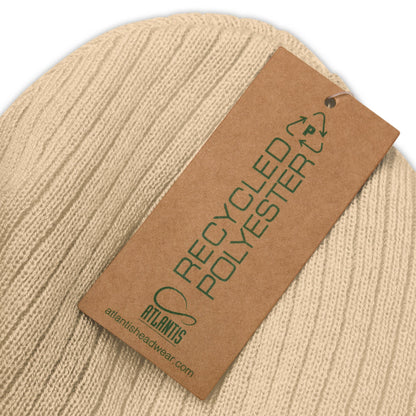 Ribbed knit beanie with embroidered Labrador logo - Hobbster