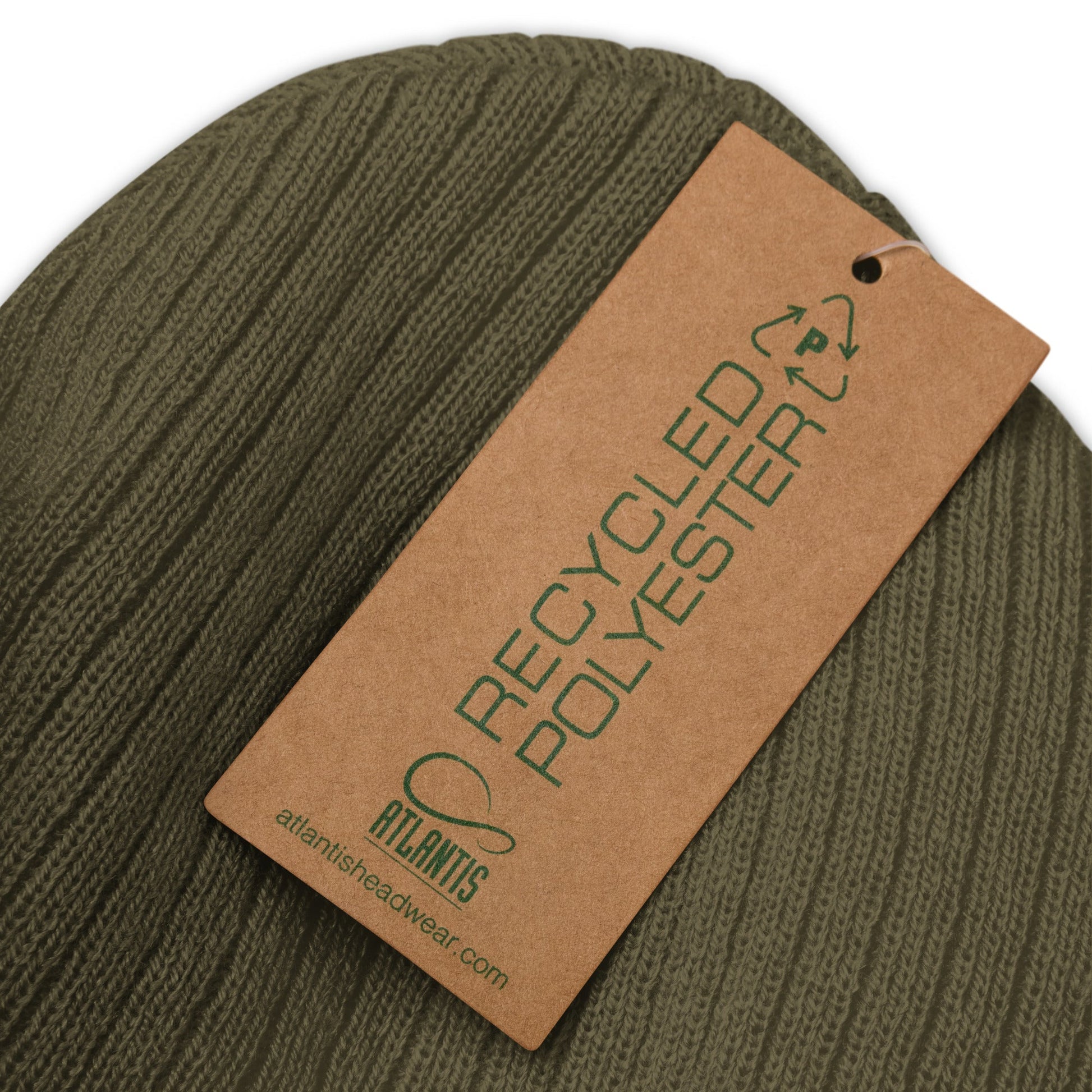 Ribbed knit beanie with embroidered Labrador logo - Hobbster