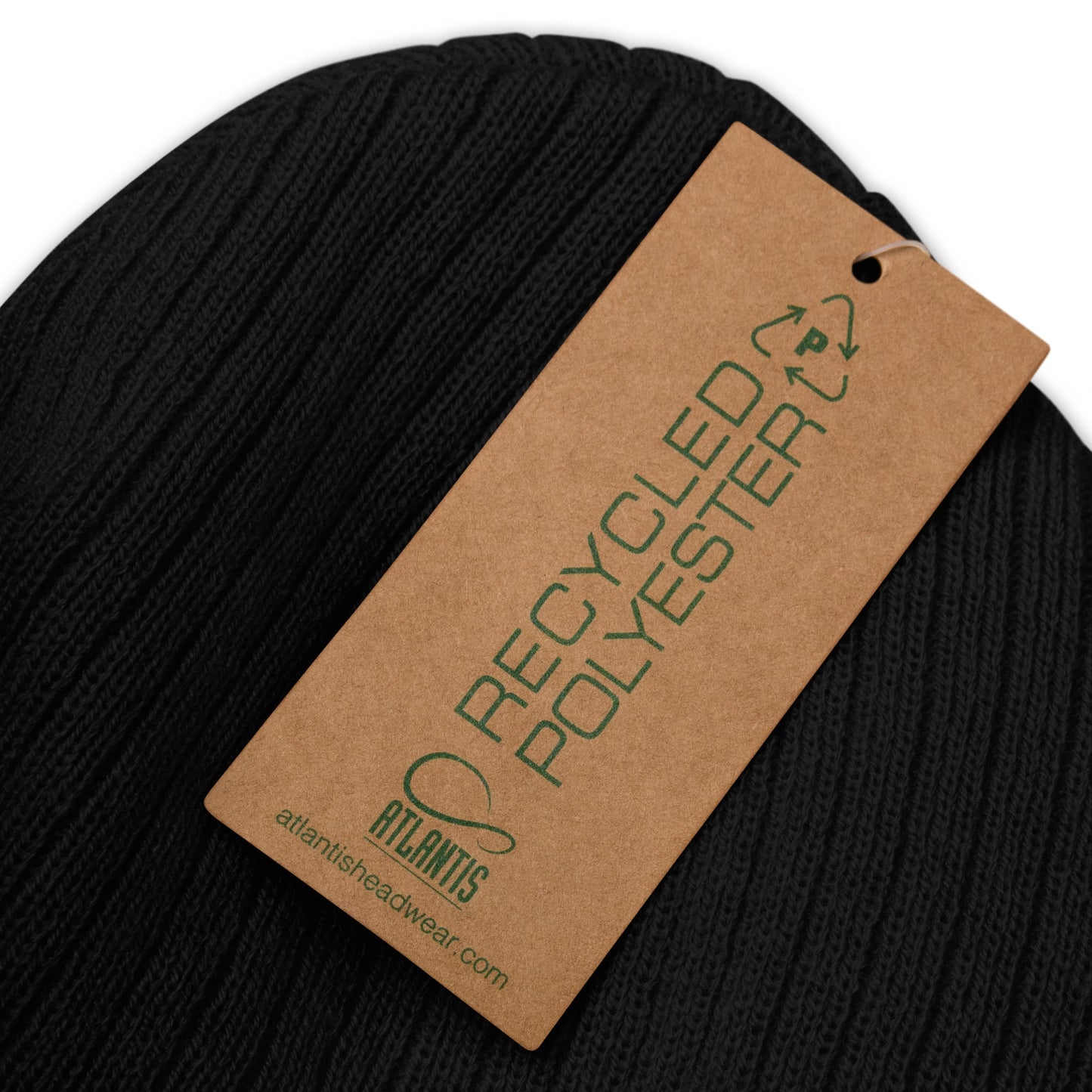 Ribbed knit beanie with embroidered Labrador logo - Hobbster