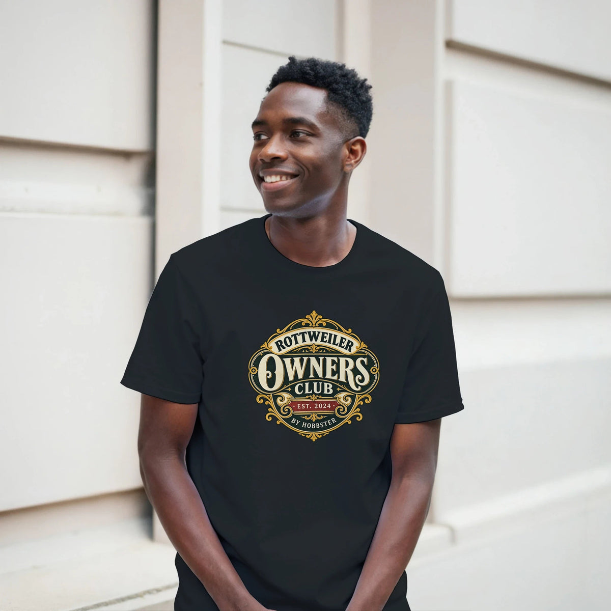 Rottweiler Owners Club Men's T-shirt - Hobbster