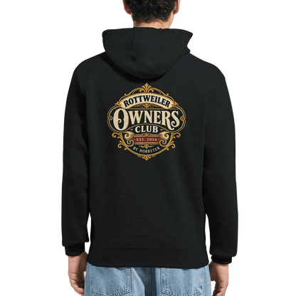 Rottweiler Owners Club Men's Zip Hoodie - Hobbster