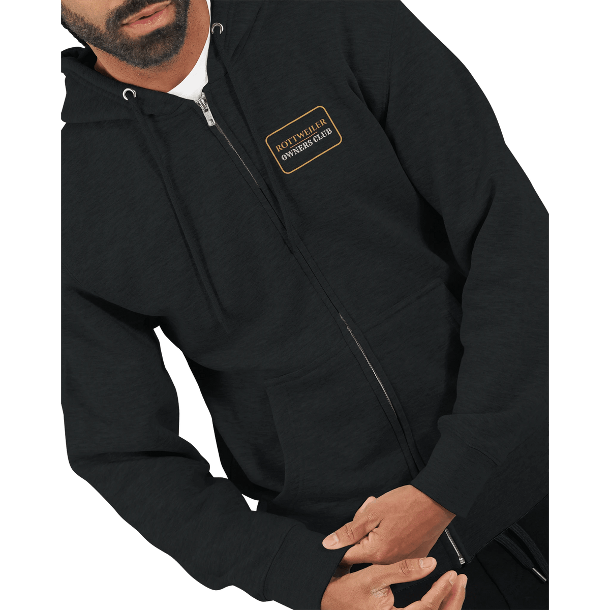 Rottweiler Owners Club Men's Zip Hoodie - Hobbster