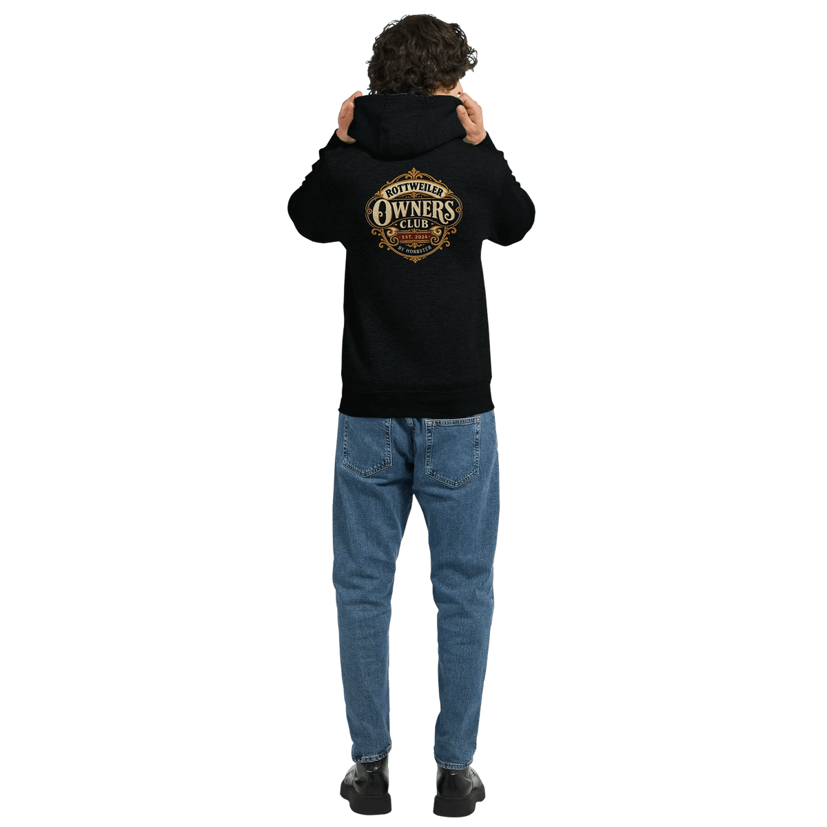 Rottweiler Owners Club Men's Zip Hoodie - Hobbster