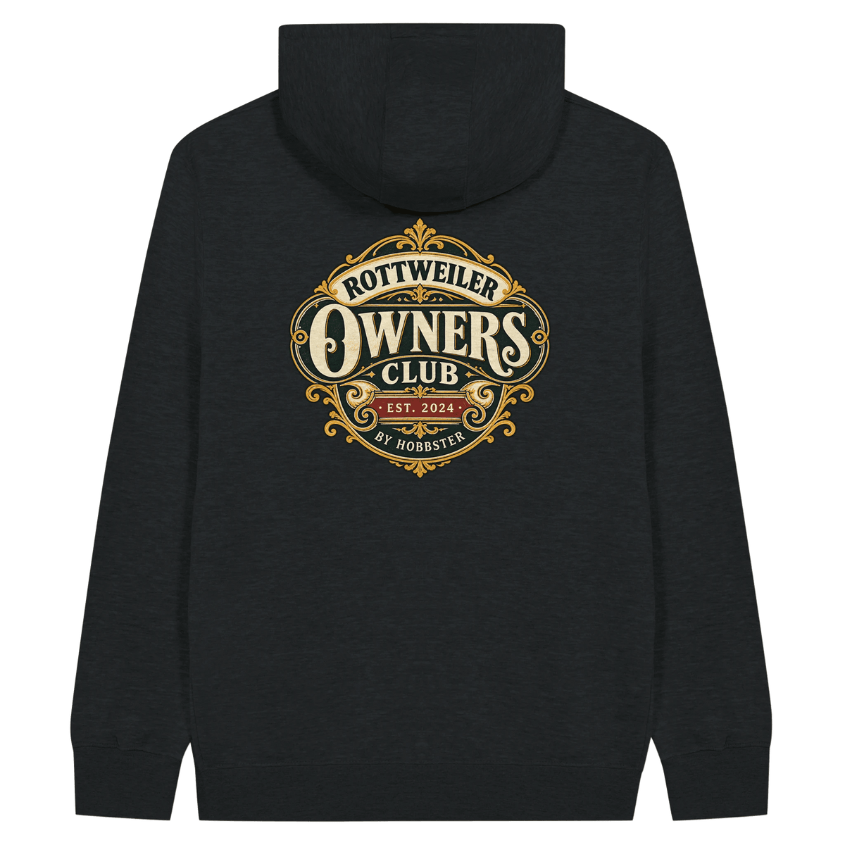 Rottweiler Owners Club Men's Zip Hoodie - Hobbster