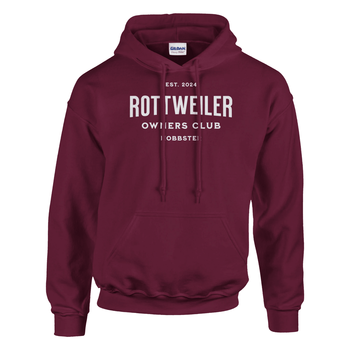 Rottweiler Owners Club Pullover Hoodie - Hobbster