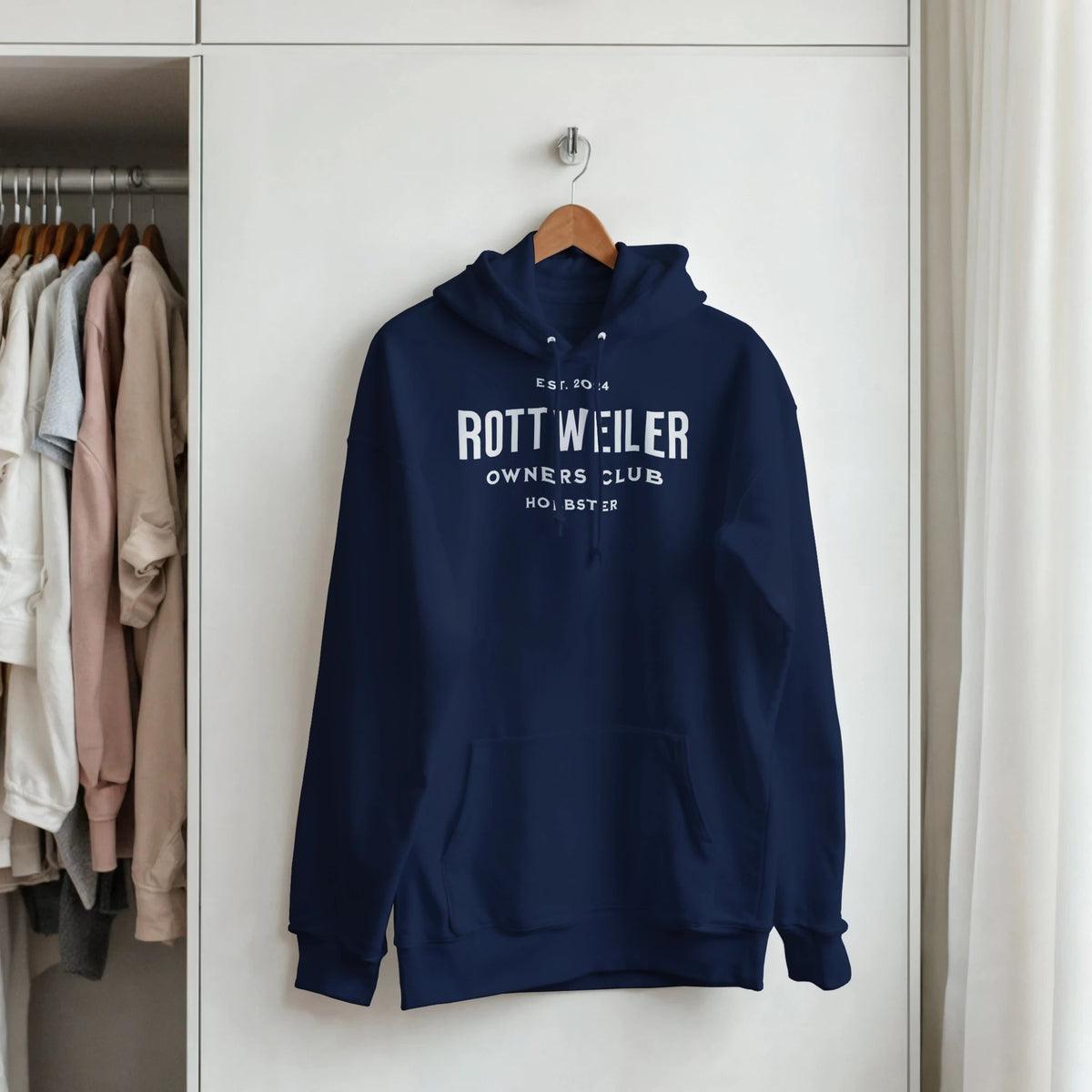 Rottweiler Owners Club Pullover Hoodie - Hobbster