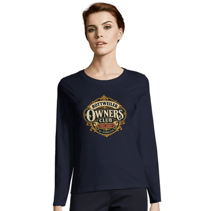 Rottweiler Owners Club Women's Long-Sleeve T-shirt - Hobbster