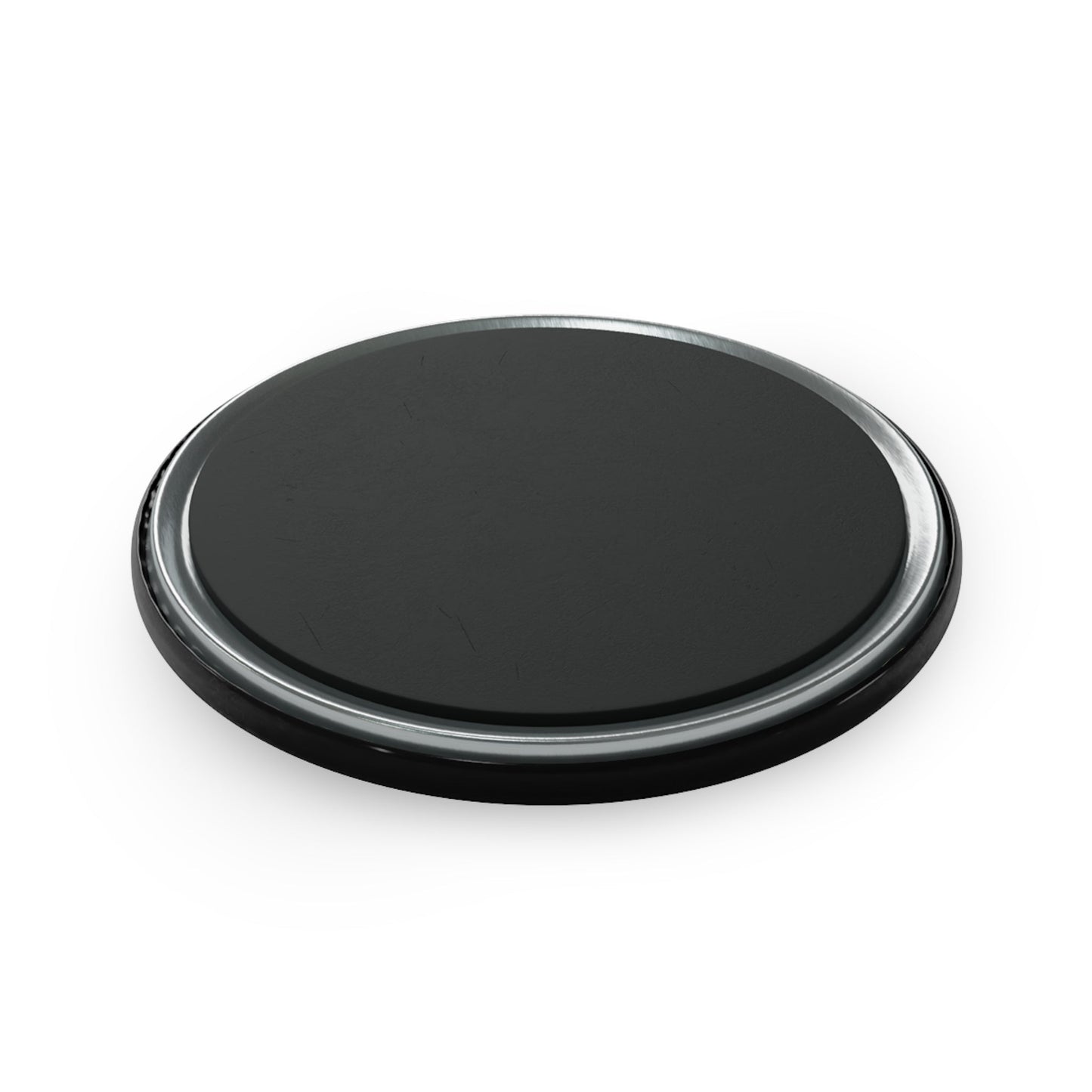 Round Button Fridge Magnet featuring a Greyhound Paper Quilling Design [2.25"] - Hobbster