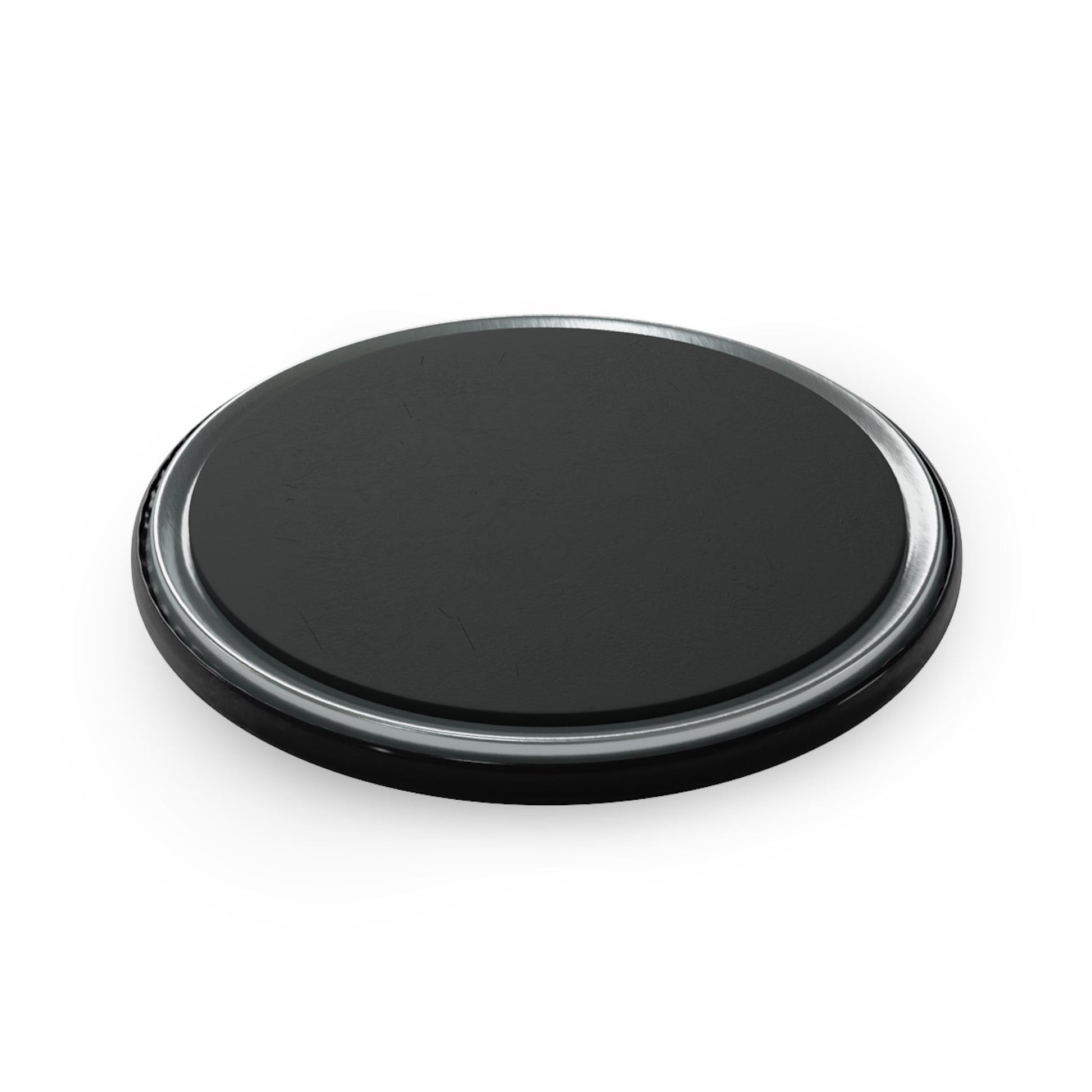 Round Button Fridge Magnet featuring a Greyhound Paper Quilling Design [2.25"] - Hobbster