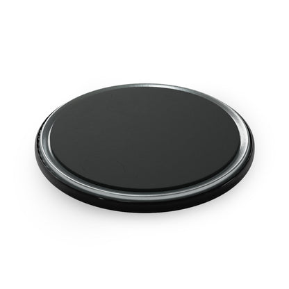 Round Button Fridge Magnet featuring a Greyhound Paper Quilling Design [2.25"] - Hobbster