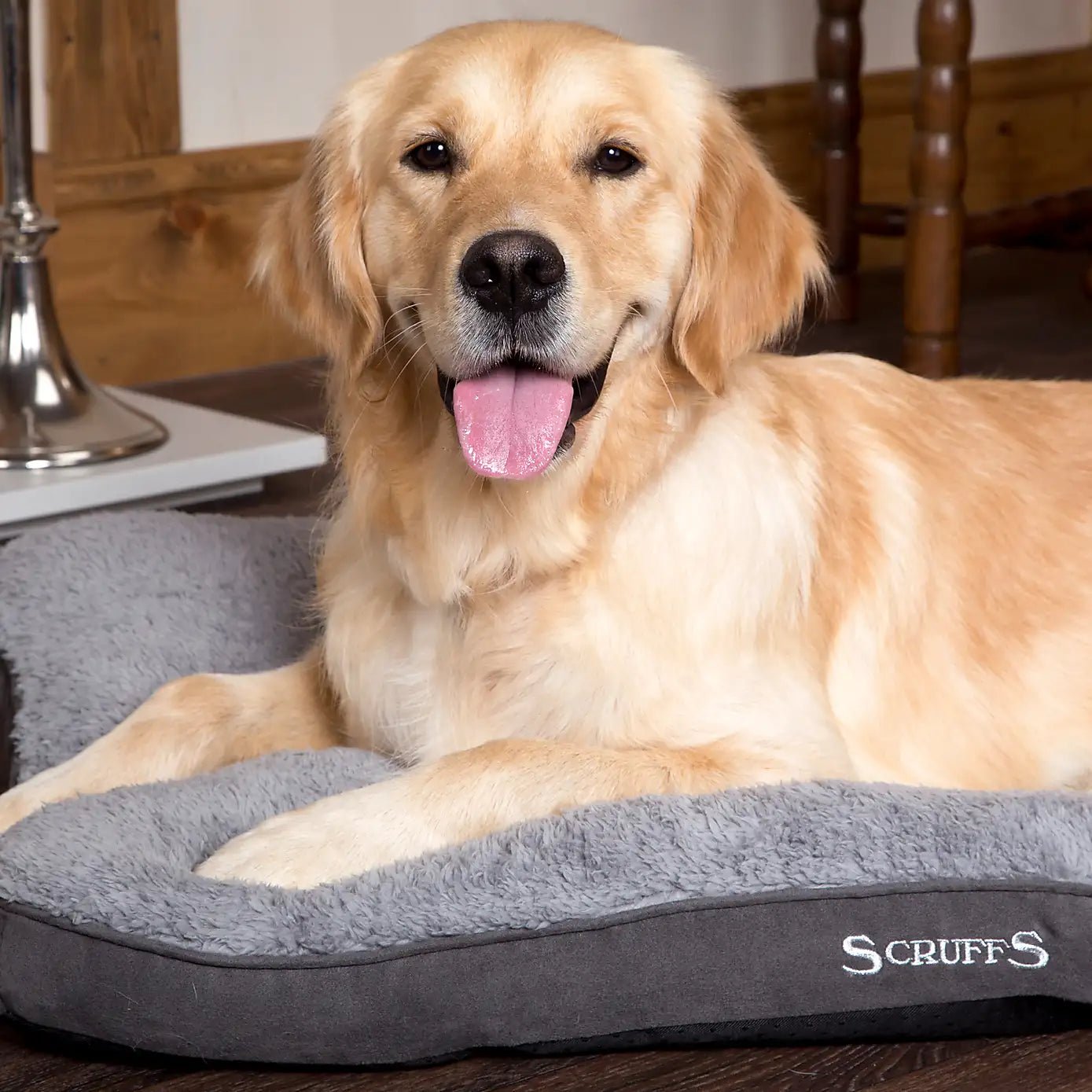 Scruffs Chester Mattress Grey Large [100x70x8cm] - Hobbster