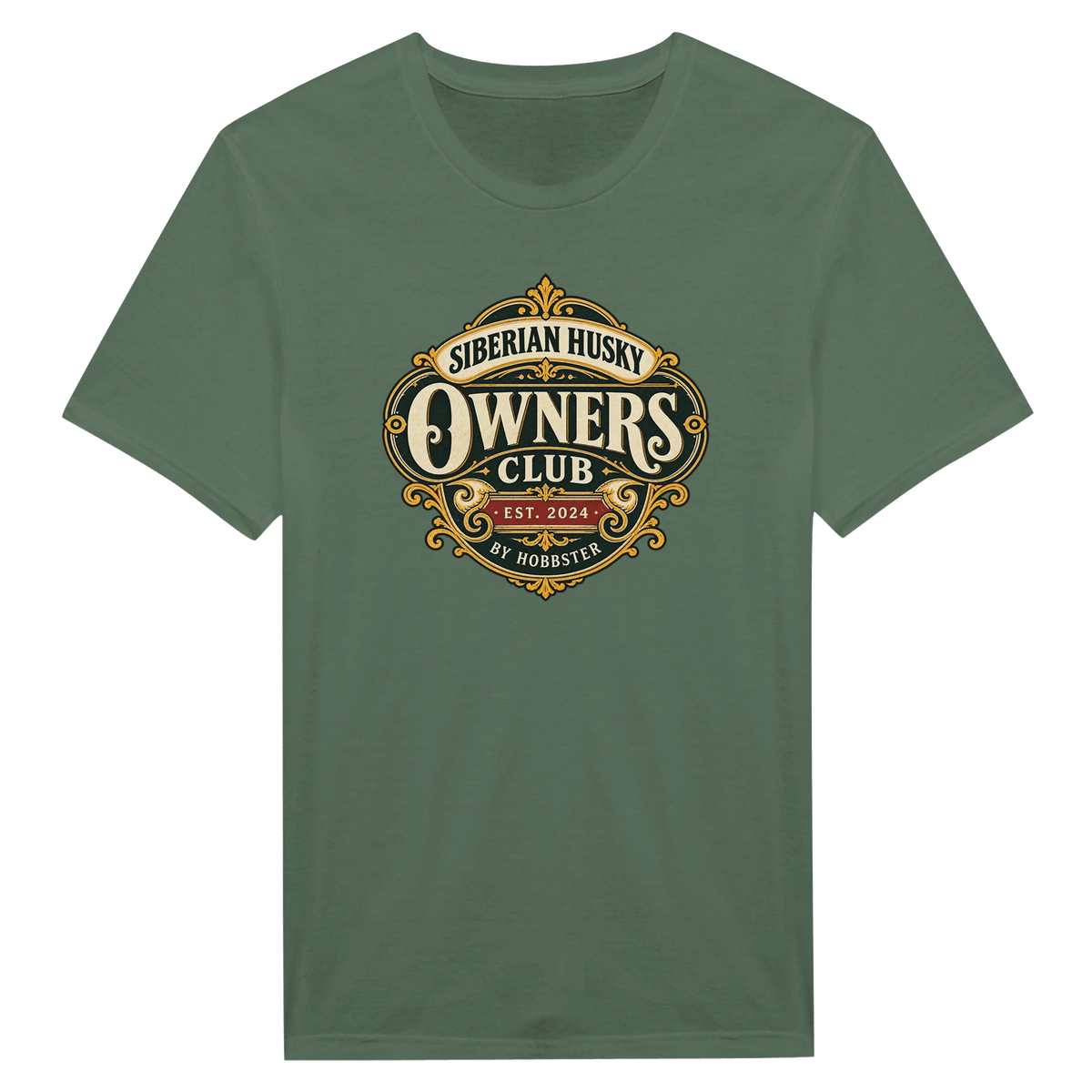 Siberian Husky Owners Club Men's T-shirt - Hobbster