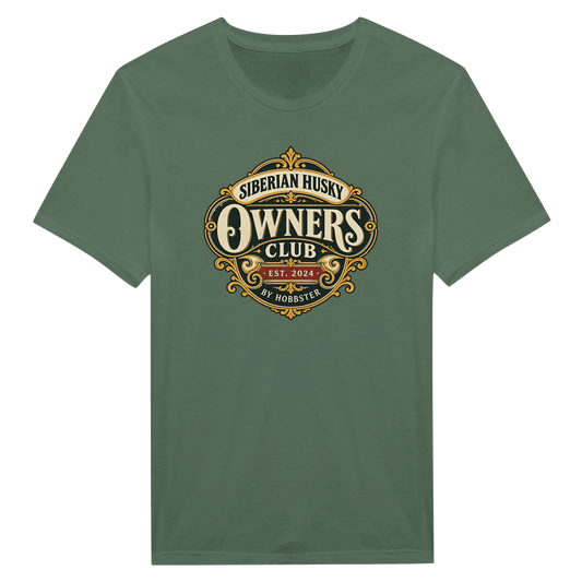 Siberian Husky Owners Club Men's T-shirt - Hobbster