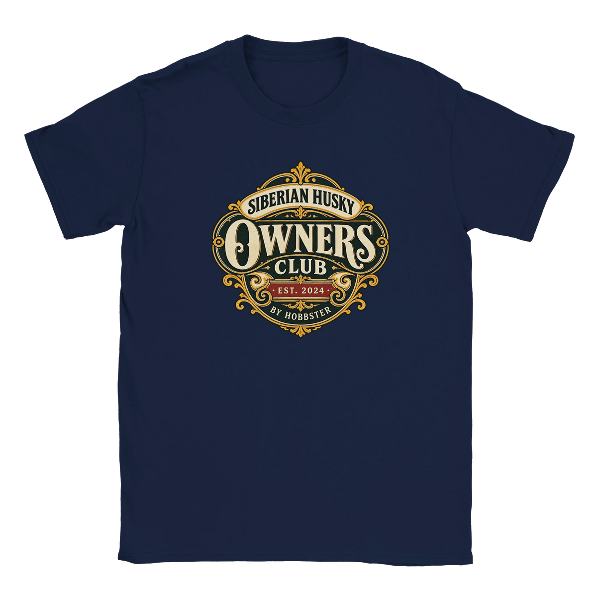 Siberian Husky Owners Club Men's T-shirt - Hobbster
