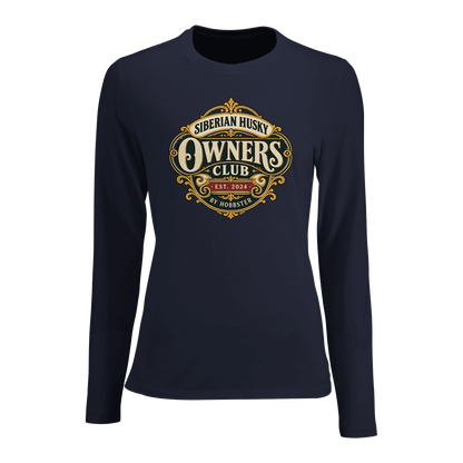 Siberian Husky Owners Club Women's Long-Sleeve T-shirt - Hobbster