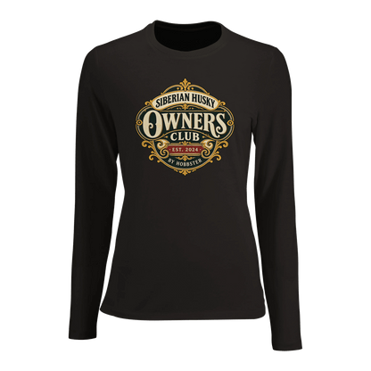 Siberian Husky Owners Club Women's Long-Sleeve T-shirt - Hobbster