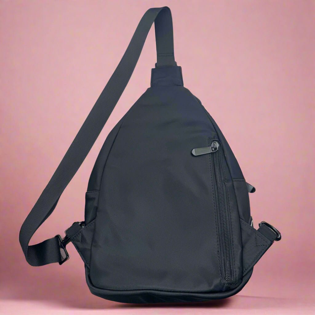 Dog Walking Sling Backpack - Khaki Green - Hobbster