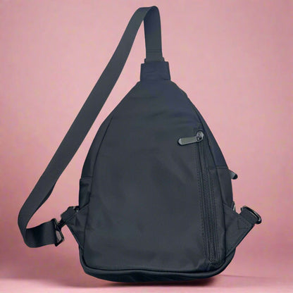 Dog Walking Sling Backpack - Khaki Green - Hobbster