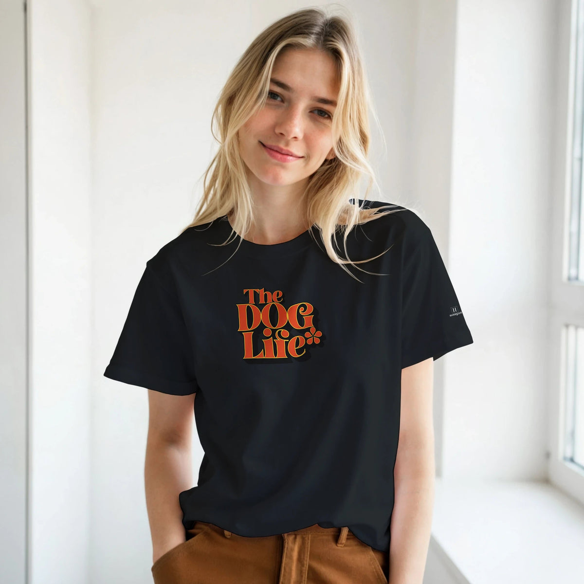 The Dog Life Crewneck Women's T-shirt - Hobbster