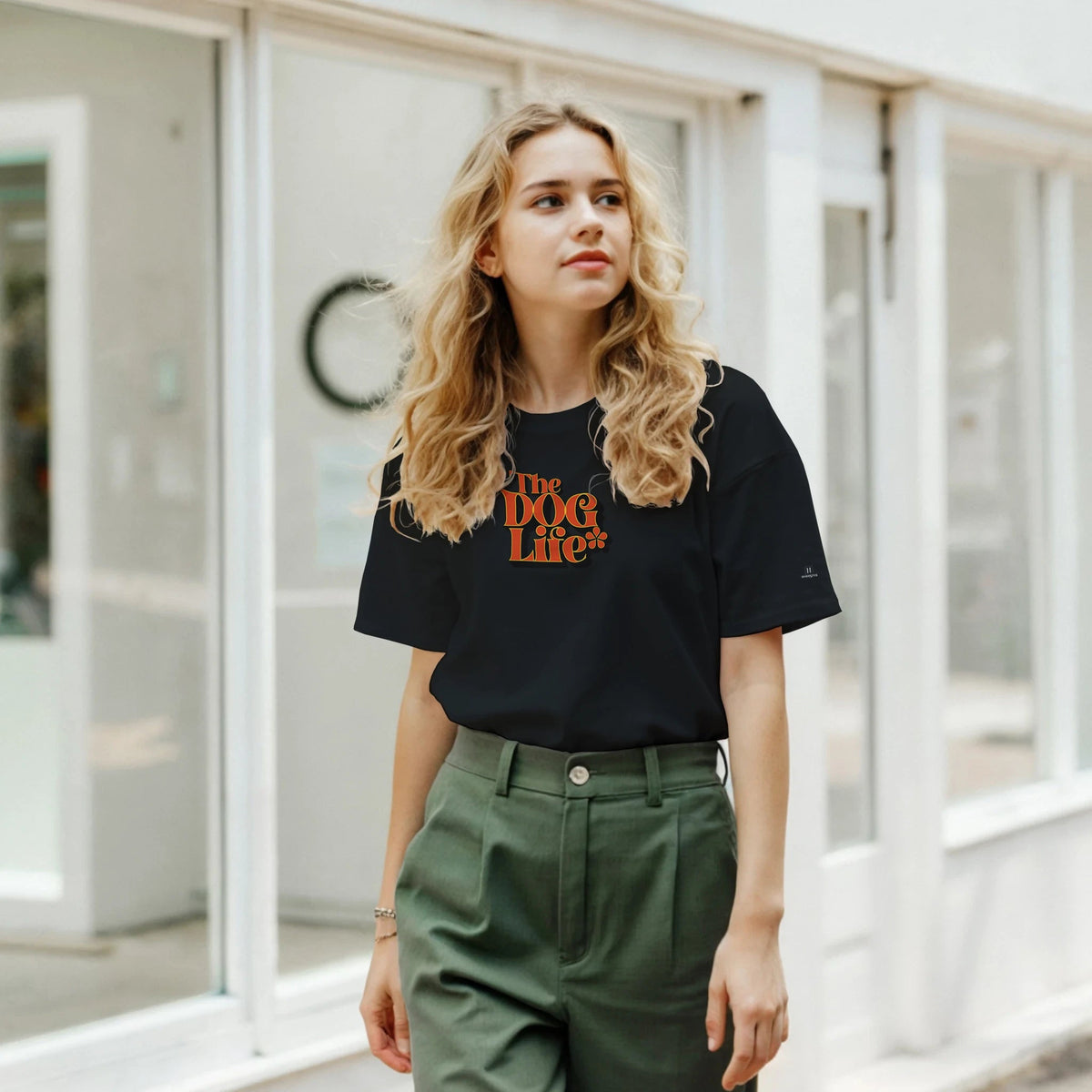 The Dog Life Crewneck Women's T-shirt - Hobbster