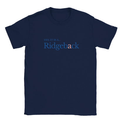 The Rhodesian Ridgeback Men's Cotton T-shirt - Hobbster