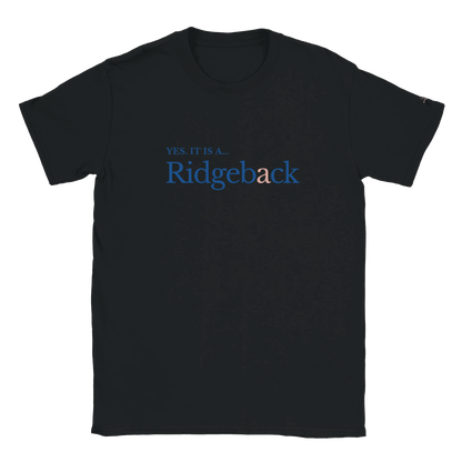 The Rhodesian Ridgeback Men's Cotton T-shirt - Hobbster
