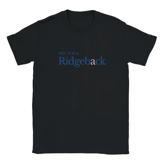 The Rhodesian Ridgeback Men's Cotton T-shirt - Hobbster