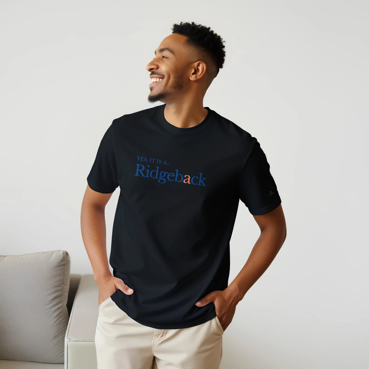 The Rhodesian Ridgeback Men's Cotton T-shirt - Hobbster