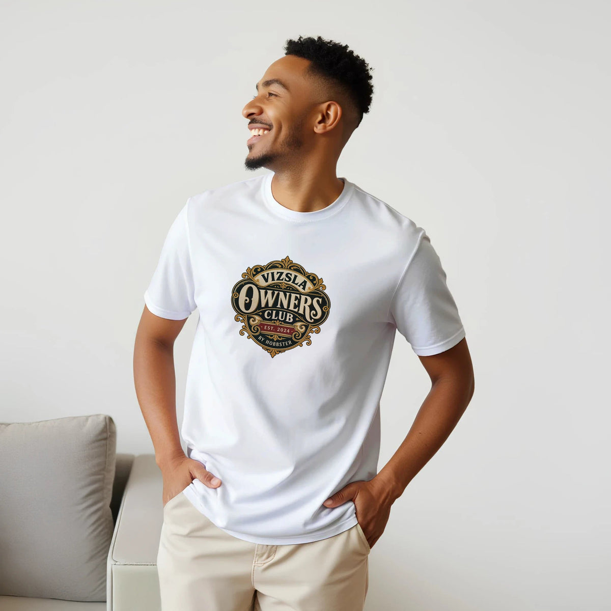 Vizsla Owners Club Men's T-shirt - Hobbster