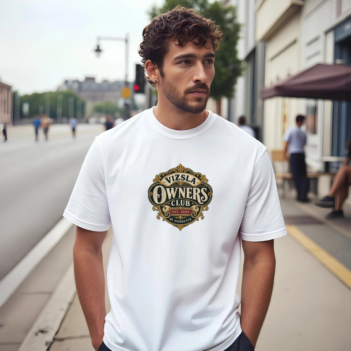 Vizsla Owners Club Men's T-shirt - Hobbster