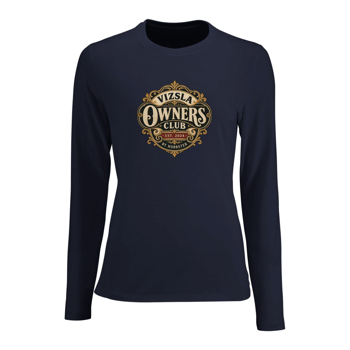 Vizsla Owners Club Women's Long-Sleeve T-shirt - Hobbster