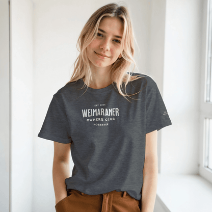 Weimaraner Owners Club Crewneck Women's T-shirt - Hobbster