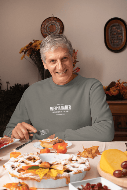 Weimaraner Owners Club Men's Classic Crewneck Sweatshirt - Hobbster
