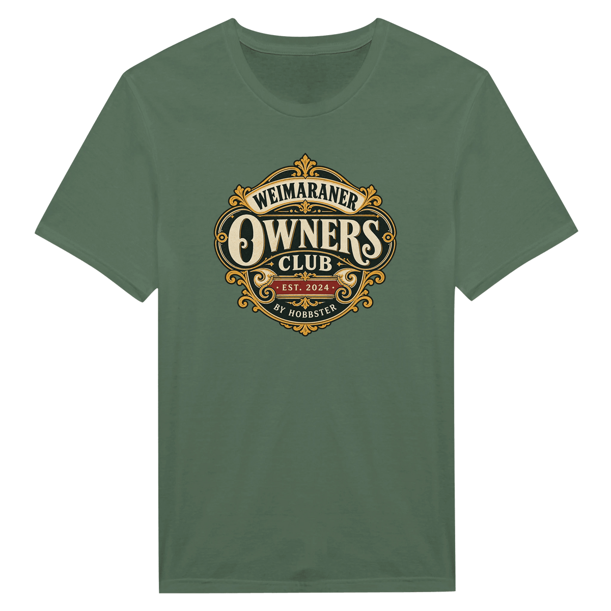 Weimaraner Owners Club Men's T-shirt - Hobbster