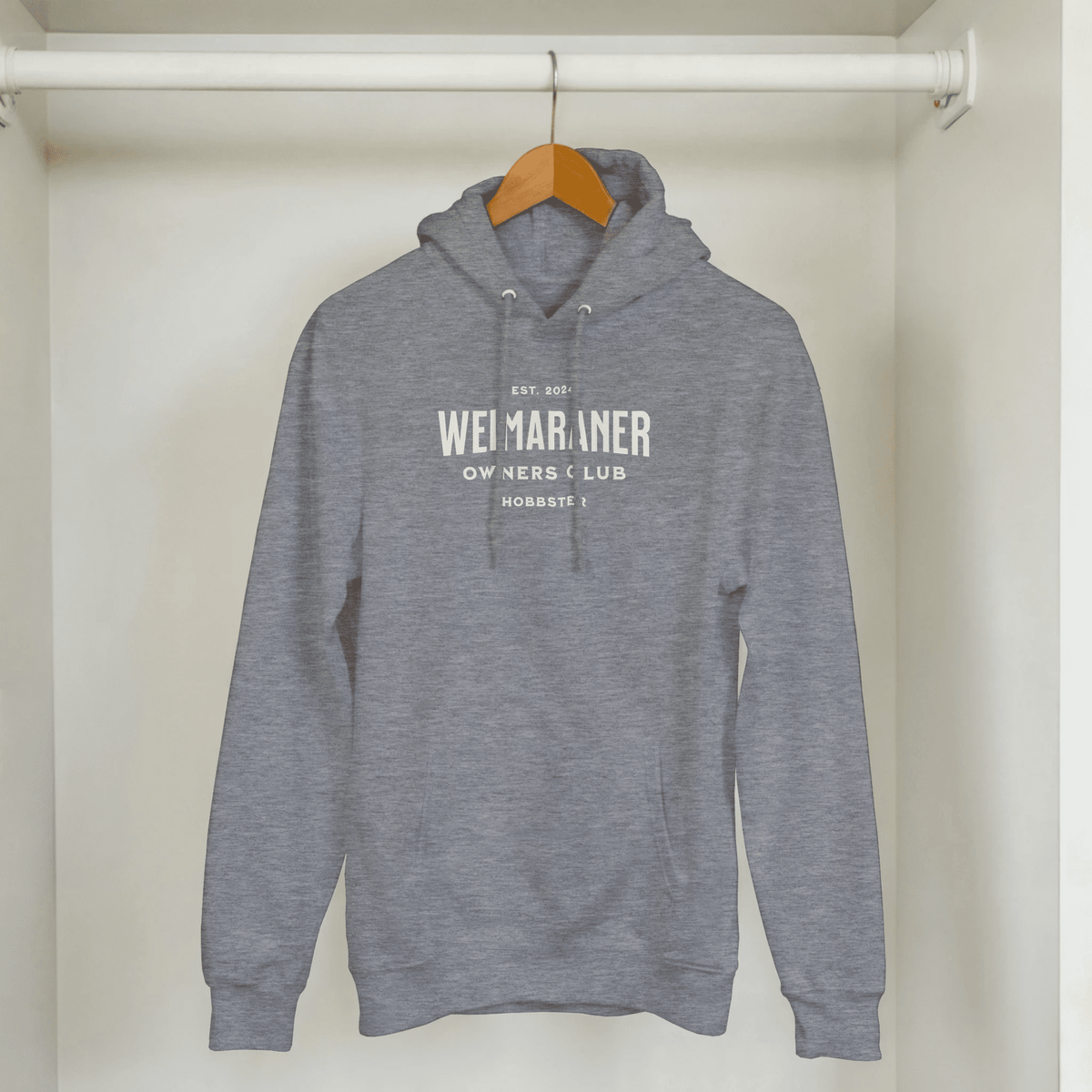 Weimaraner Owners Club Pullover Hoodie - Hobbster