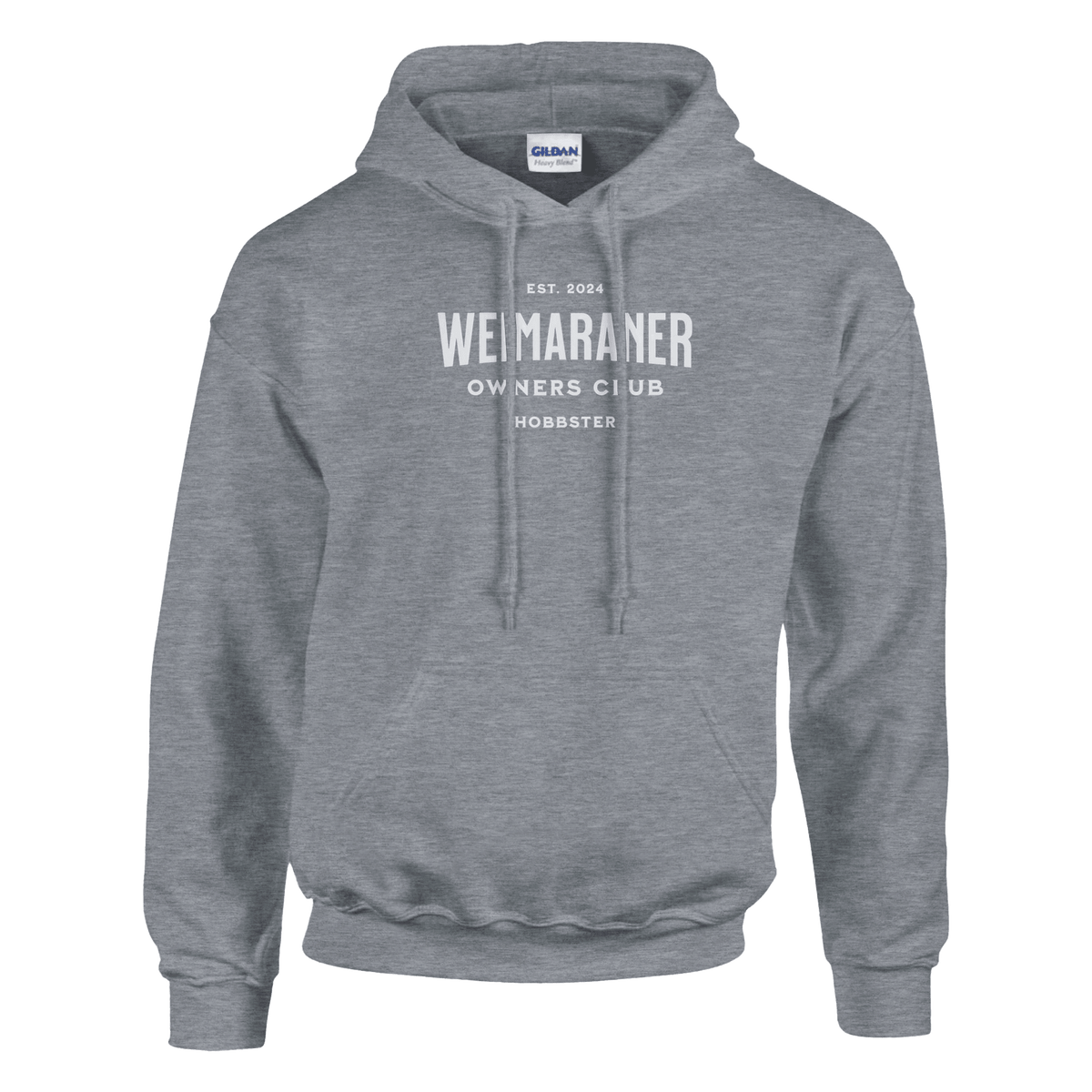 Weimaraner Owners Club Pullover Hoodie - Hobbster