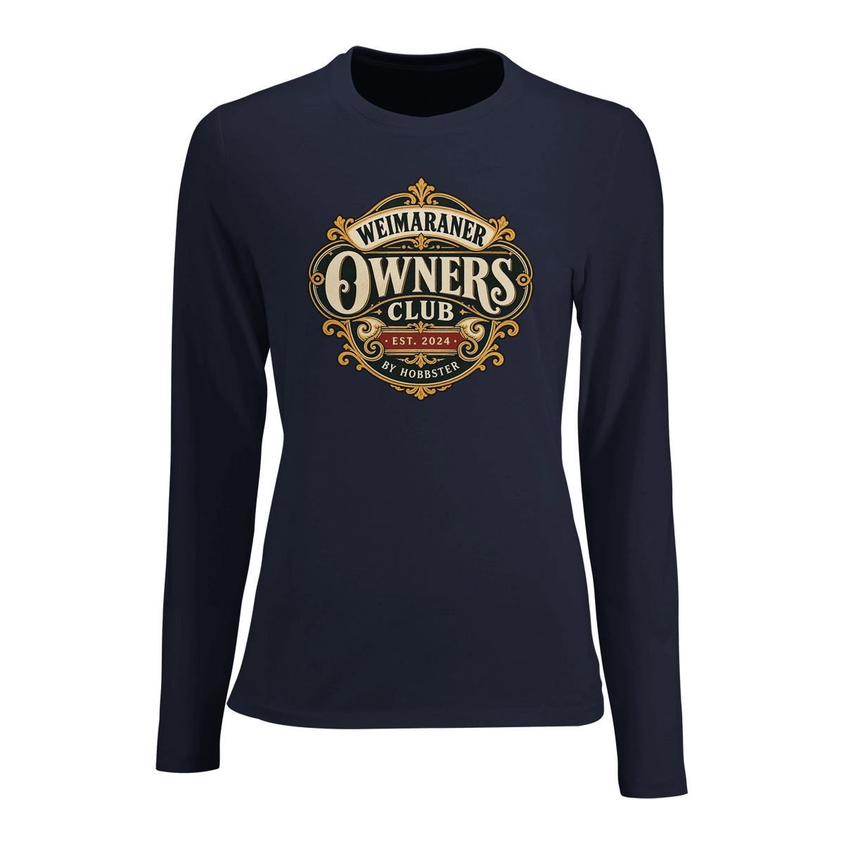 Weimaraner Owners Club Women's Long-Sleeve T-shirt - Hobbster