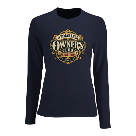 Weimaraner Owners Club Women's Long-Sleeve T-shirt - Hobbster