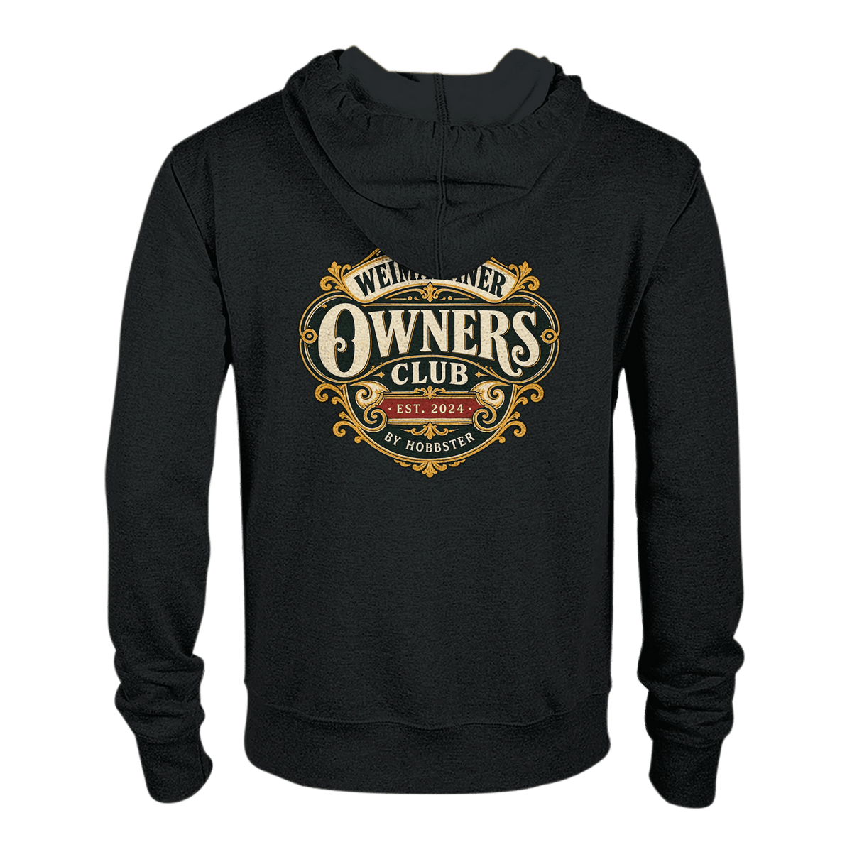 Weimaraner Owners Club Women's Zip Hoodie - Hobbster