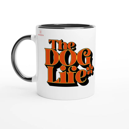 White 11oz Ceramic Mug | The Dog Life - Hobbster