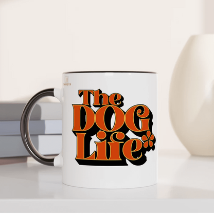White 11oz Ceramic Mug | The Dog Life - Hobbster