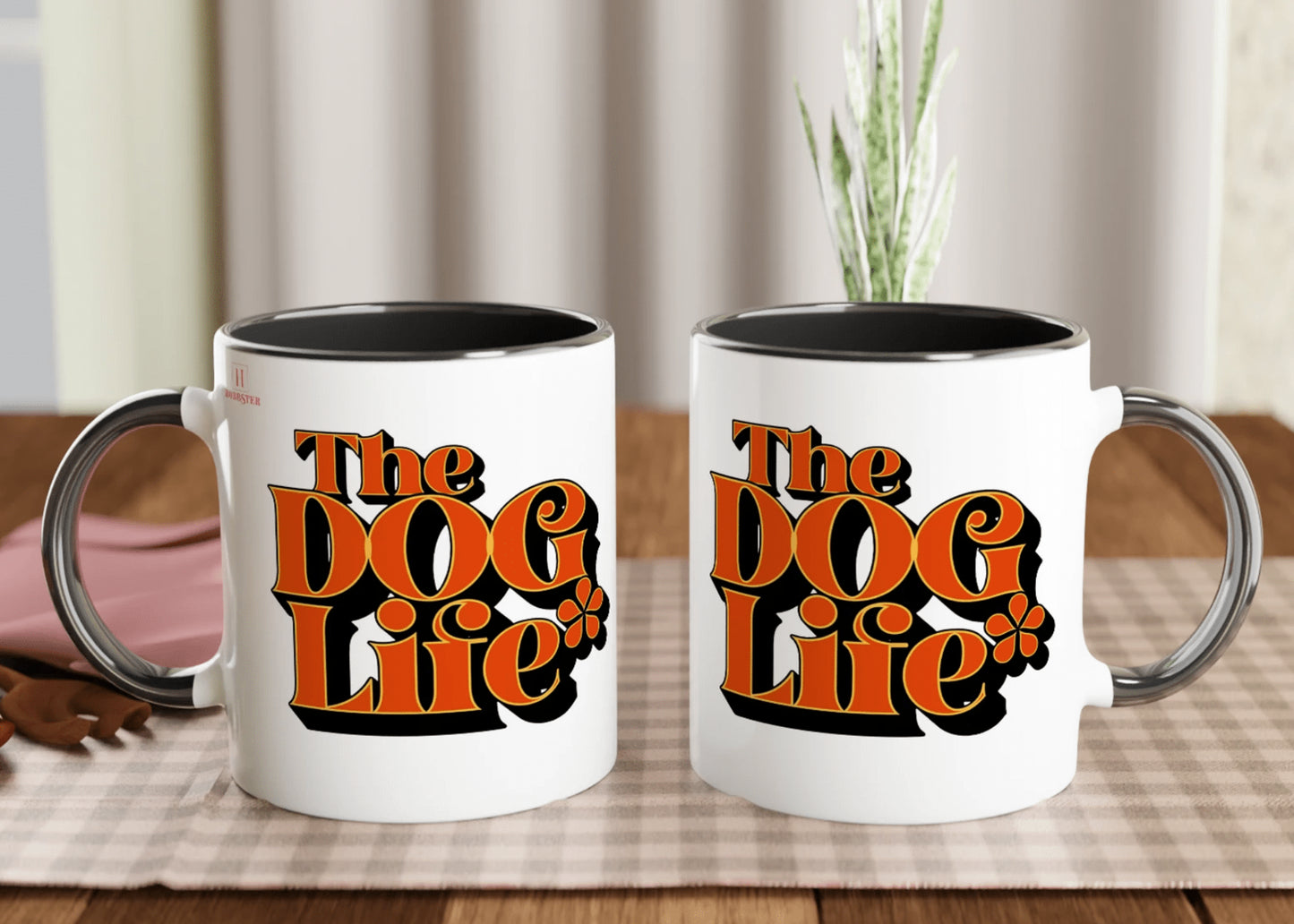 White 11oz Ceramic Mug | The Dog Life - Hobbster
