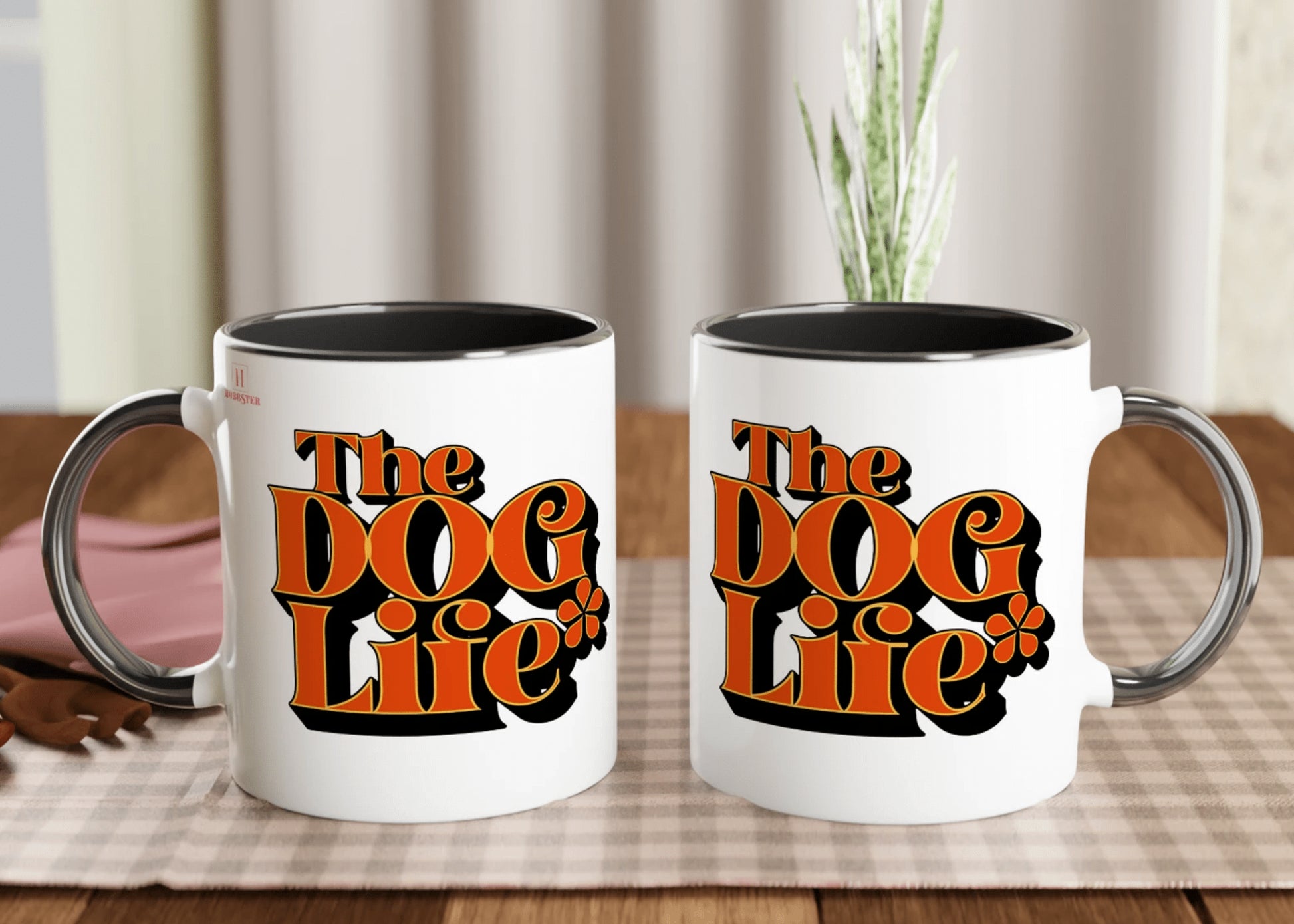 White 11oz Ceramic Mug | The Dog Life - Hobbster