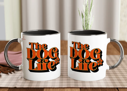 White 11oz Ceramic Mug | The Dog Life - Hobbster