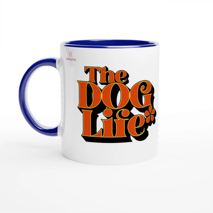 White 11oz Ceramic Mug | The Dog Life - Hobbster