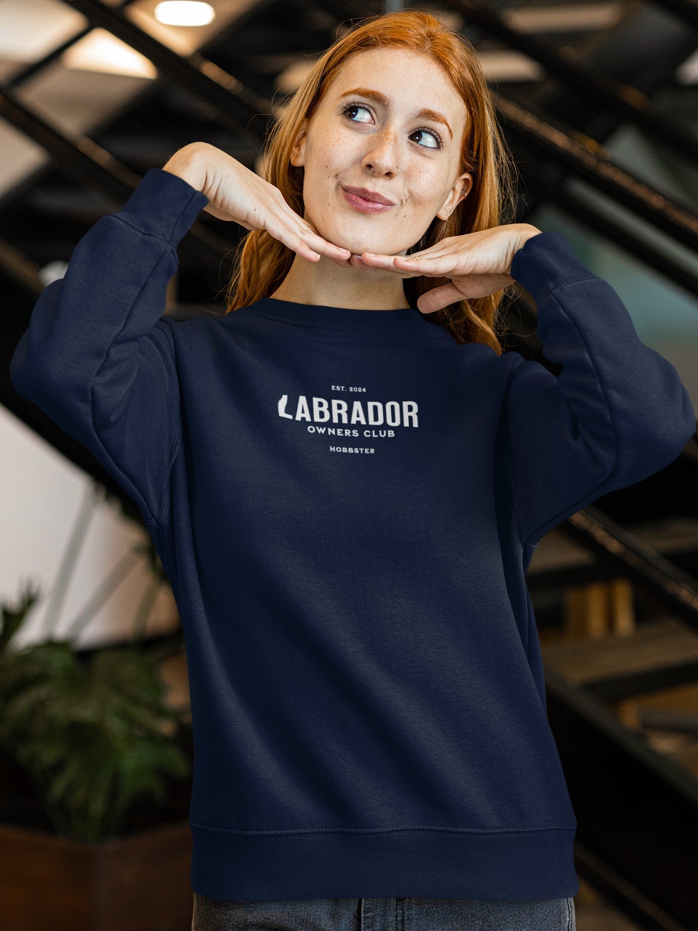 Women's Classic Labrador Owners Club Crewneck Sweatshirt - Hobbster